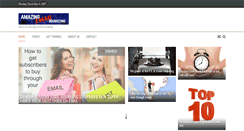 Desktop Screenshot of amazingemailmarketing.com